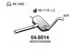 AUDI 4B0253409AM Middle Silencer